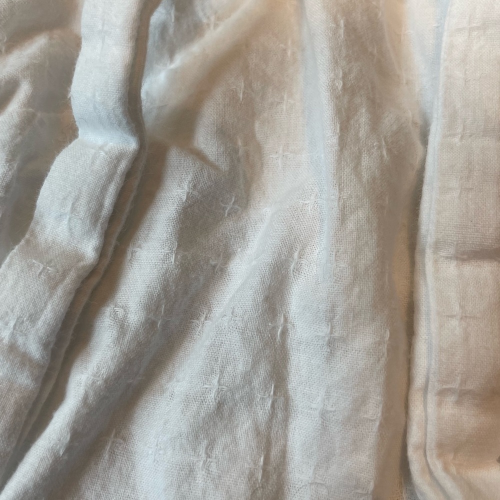 MinkPink Off the Shoulder Cotton Linen Top - Picture 3 of 5